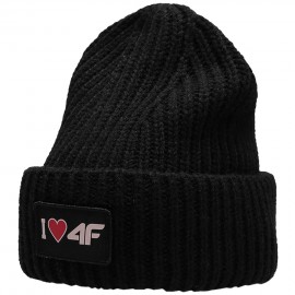 Skrybėlė mergaitei 4F juoda...