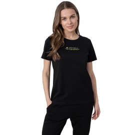 T-shirt women 4F deep black...