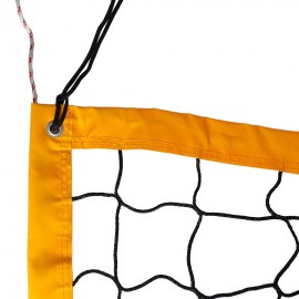 Mesh to volleyball beach...